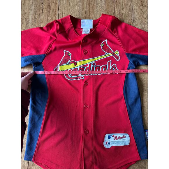 Majestic Vtg St. Louis Cardinals Jersey Women's Size Small - Picture 4 of 6